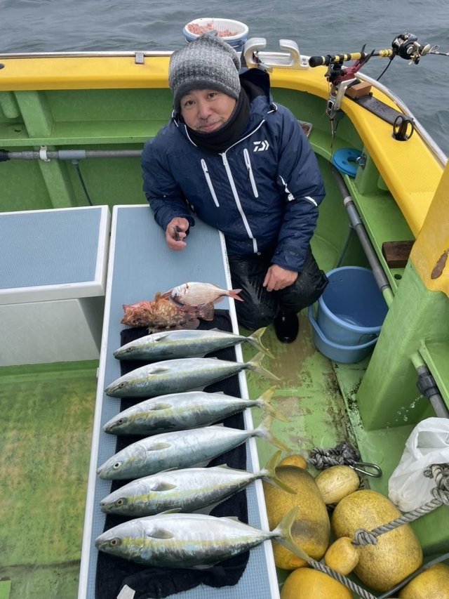 ハナダイ(チダイ)・イナダ(ブリ)