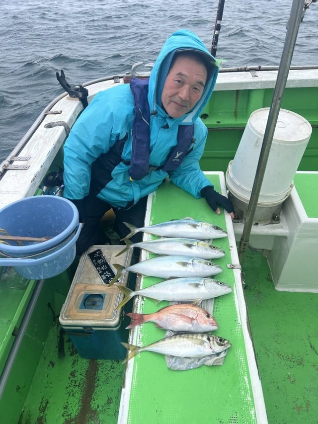 ハナダイ(チダイ)・アジ(マアジ)・イナダ(ブリ)