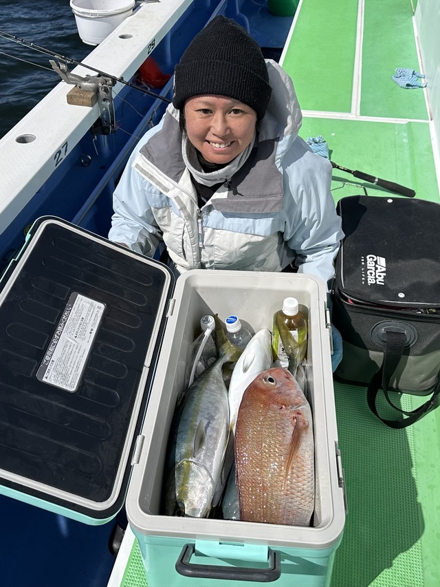 マダイ・イナダ(ブリ)