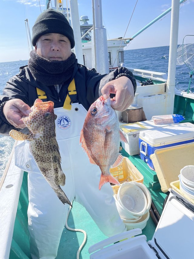 コダイ(マダイ)・オオモンハタ