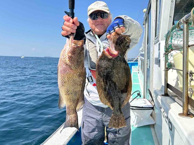 オオモンハタ・ヒラメ