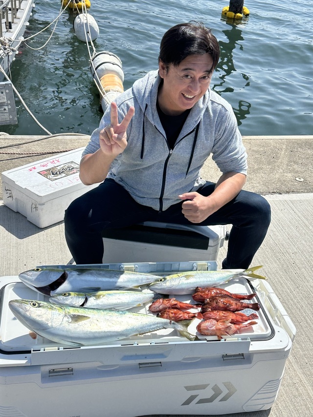 ハマチ(ブリ)・メジロ(ブリ)・ガシラ(カサゴ)