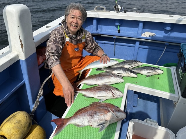マダイ・クロダイ・イナダ(ブリ)