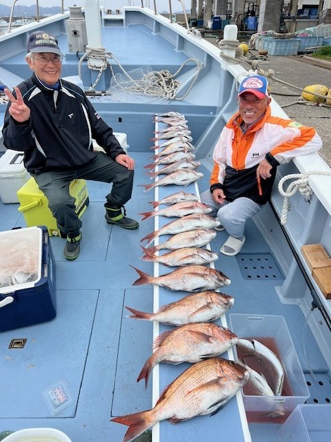 マダイ・イナダ(ブリ)