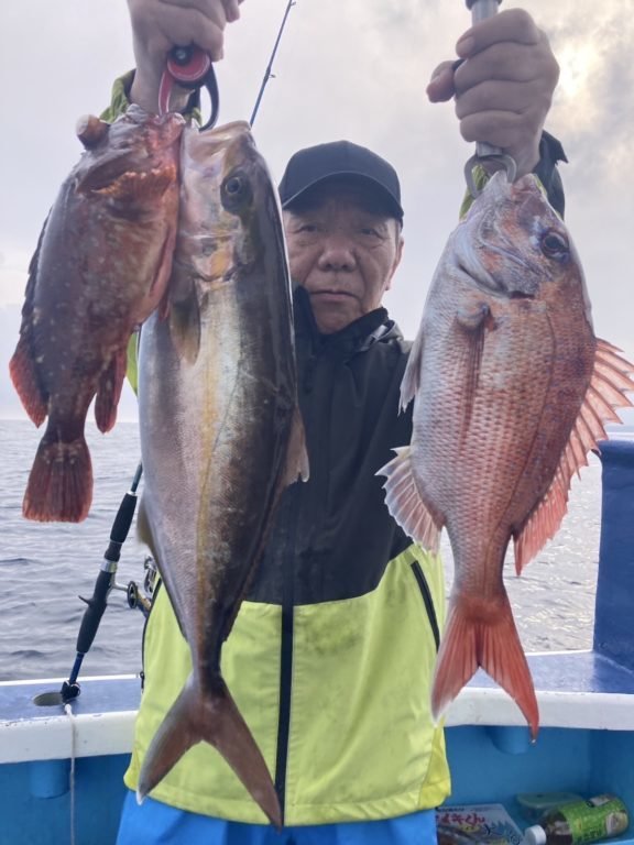 マダイ・カンパチ・カサゴ