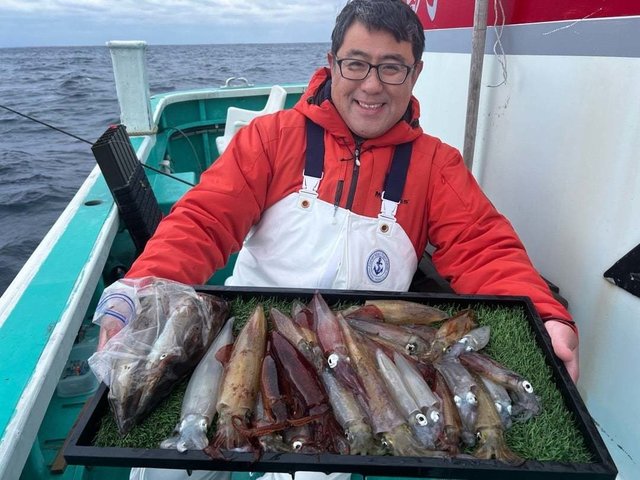 マルイカ(ケンサキイカ)・ムギイカ(スルメイカ)