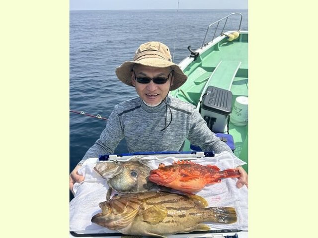 ホウキハタ・カンコ(ウッカリカサゴ)・マトウダイ