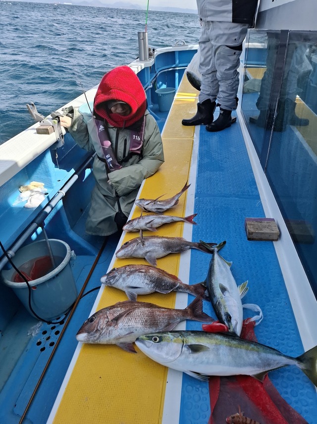 マダイ・イナダ(ブリ)