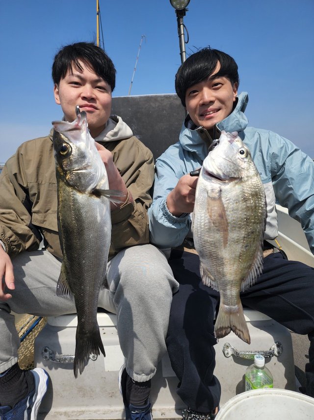 チヌ(クロダイ)・アジ(マアジ)