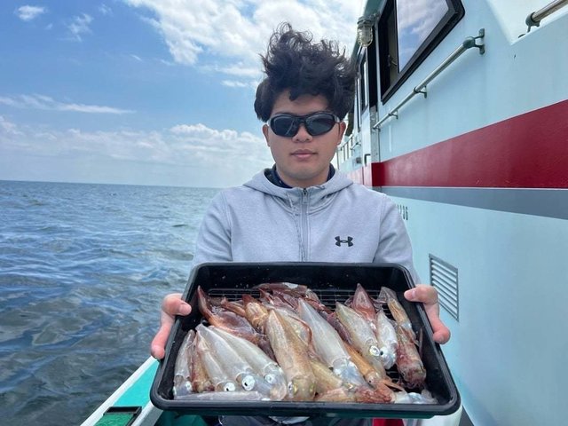 マルイカ(ケンサキイカ)・ムギイカ(スルメイカ)