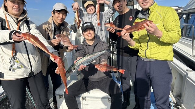 マダイ・サゴシ(サワラ)・ホウボウ