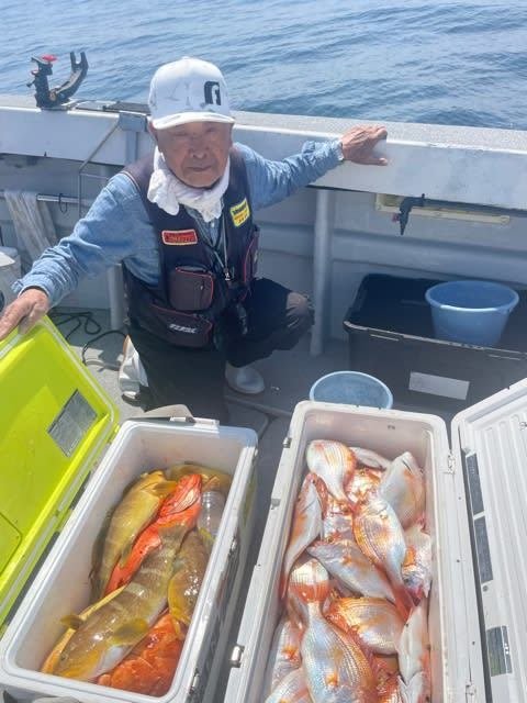 レンコ(キダイ)・アオナ(アオハタ)・アラカブ(カサゴ)