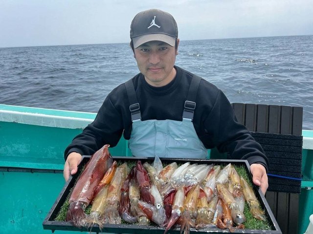 マルイカ(ケンサキイカ)・ムギイカ(スルメイカ)