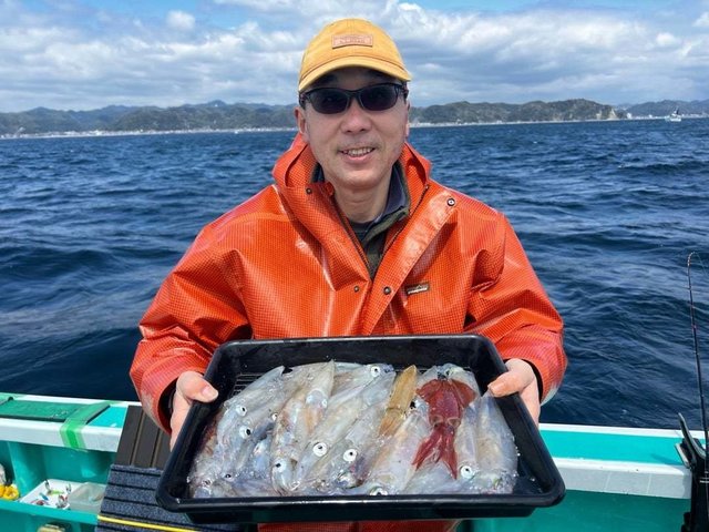 マルイカ(ケンサキイカ)・ムギイカ(スルメイカ)