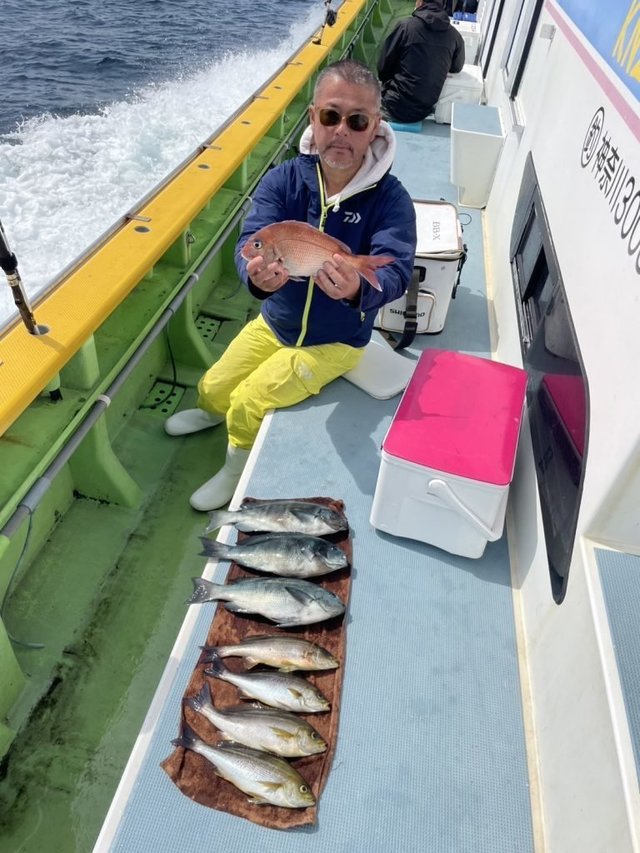 マダイ・メジナ・イサキ