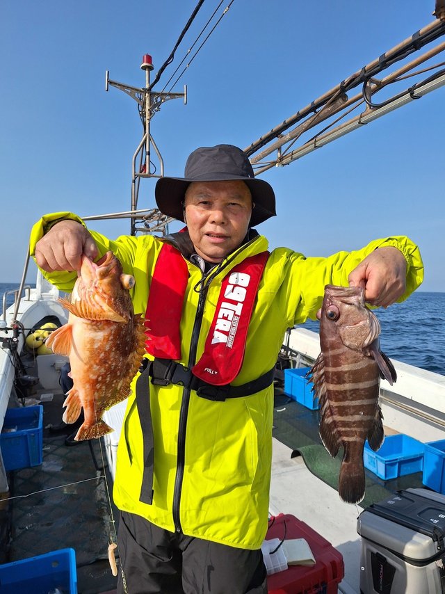 タカバ(マハタ)・アラカブ(カサゴ)