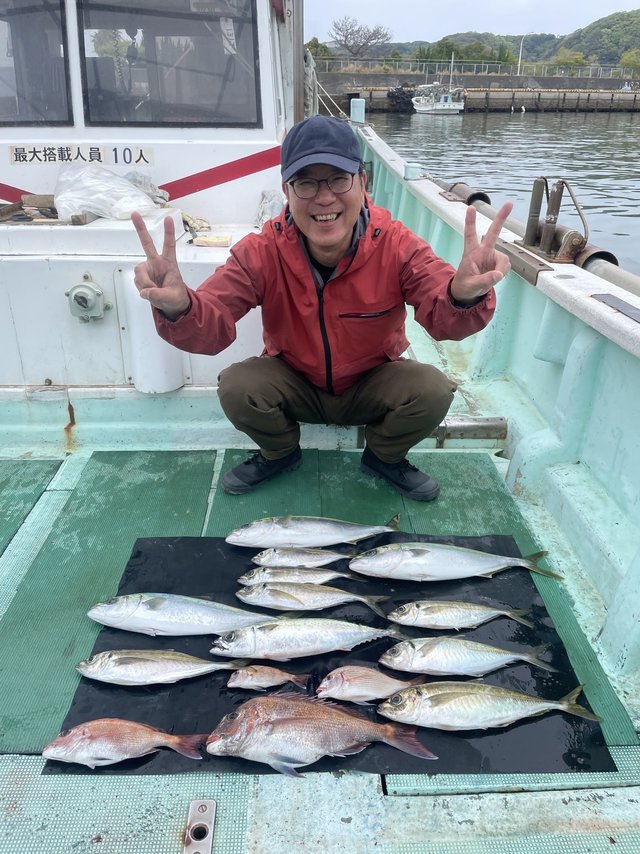 マダイ・マアジ・ハマチ(ブリ)・マサバ