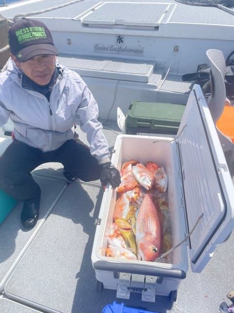 レンコ(キダイ)・アオナ(アオハタ)・アマダイ(アカアマダイ)