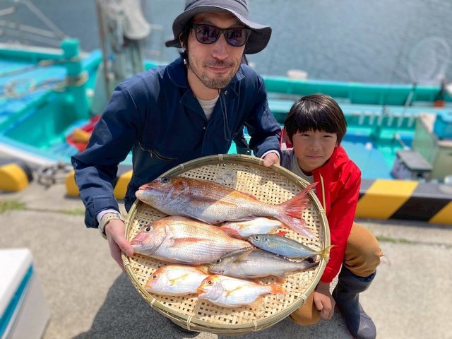 マダイ・レンコダイ(キダイ)・アジ(マアジ)・イサキ