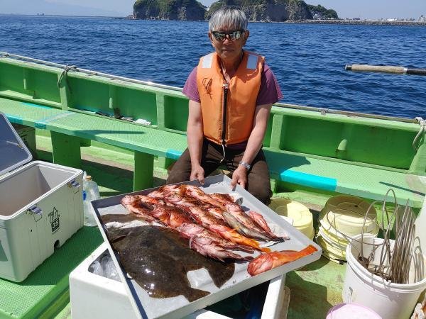 アカハタ・オオモンハタ・カサゴ・ヒラメ・ガンゾウビラメ