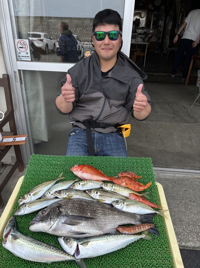 クロダイ・アジ(マアジ)