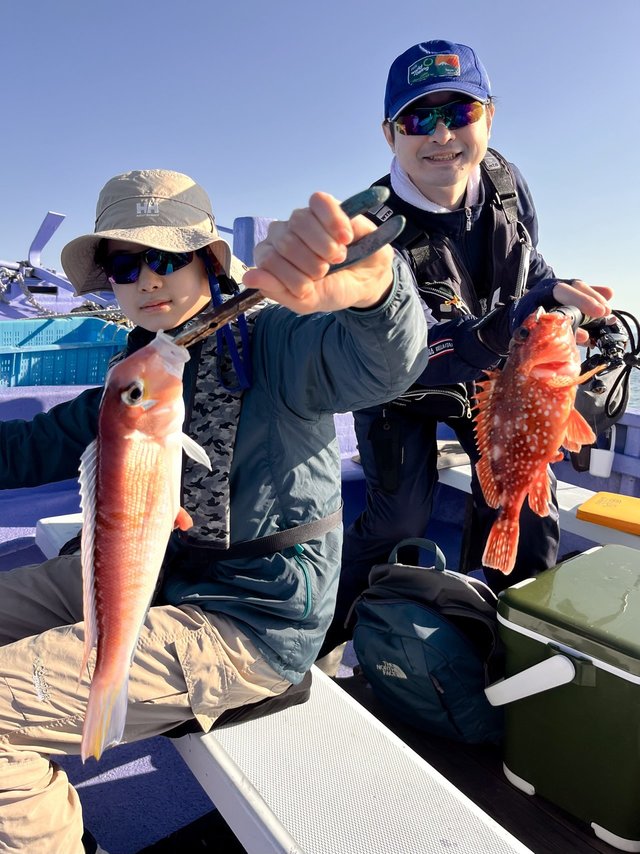 アマダイ(アカアマダイ)・ガシラ(カサゴ)