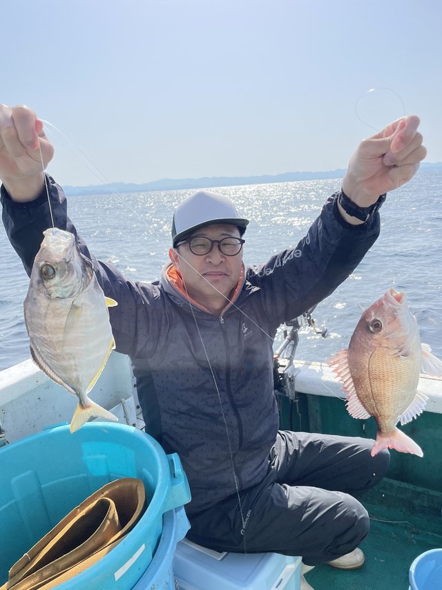 マダイ・メッキ(ロウニンアジ)