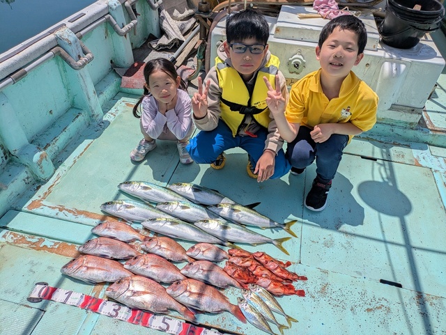 タイ(マダイ)・ハマチ(ブリ)