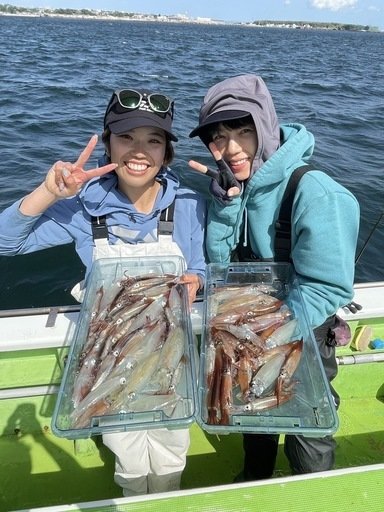 マルイカ(ケンサキイカ)・ムギイカ(スルメイカ)