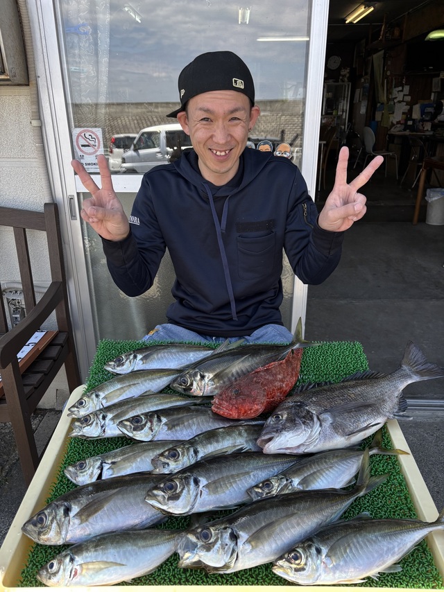 クロダイ・アジ(マアジ)