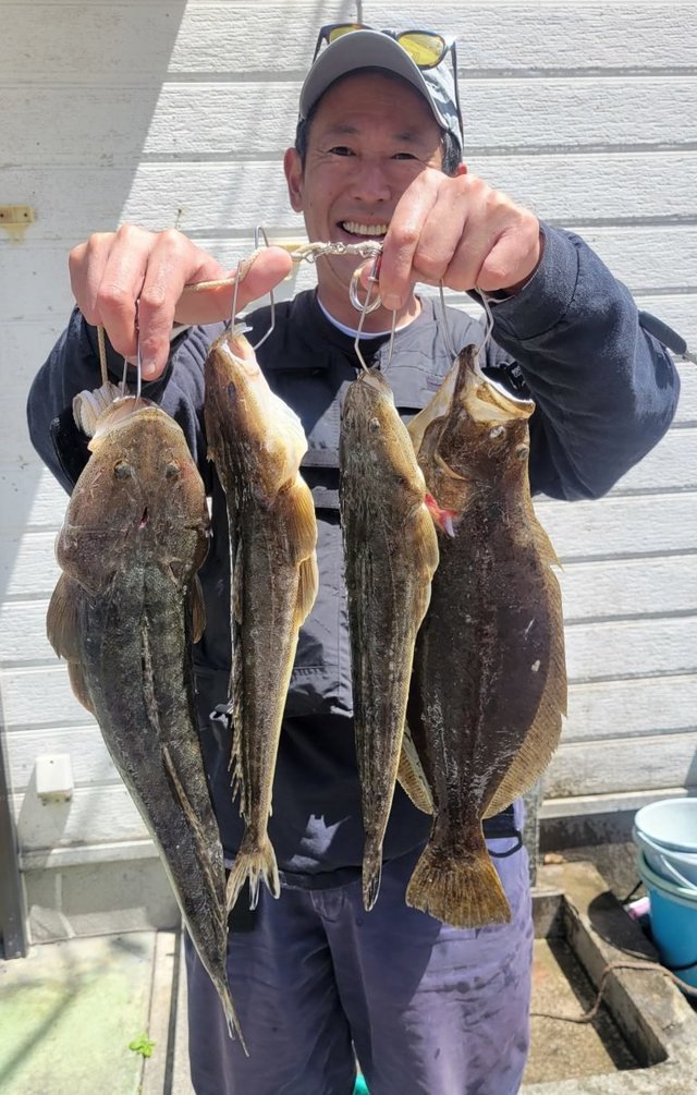 メゴチ(ネズミゴチ)・ヒラメ