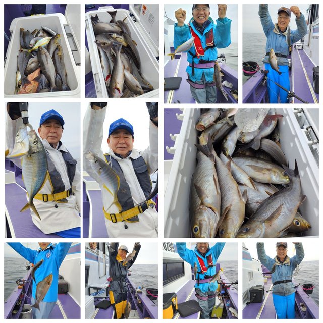 シマアジ・イサキ