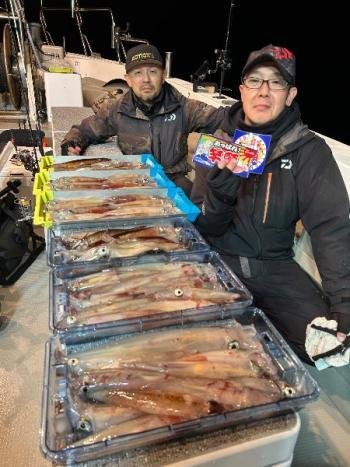 ヤリイカ・ムギイカ(スルメイカ)・マイカ(ケンサキイカ)