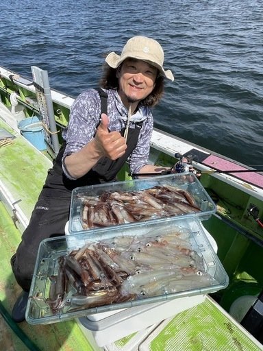 マルイカ(ケンサキイカ)・ムギイカ(スルメイカ)