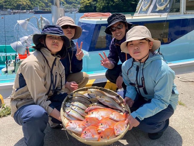 レンコダイ(キダイ)・アジ(マアジ)・イサキ