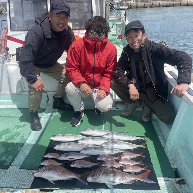 マダイ・ハネ(スズキ)・ハマチ(ブリ)