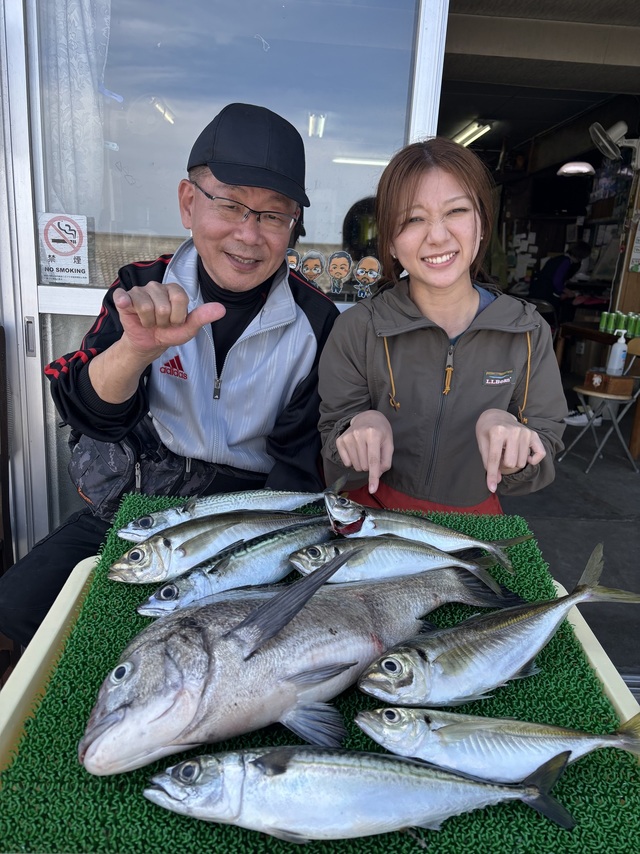 クロダイ・アジ(マアジ)