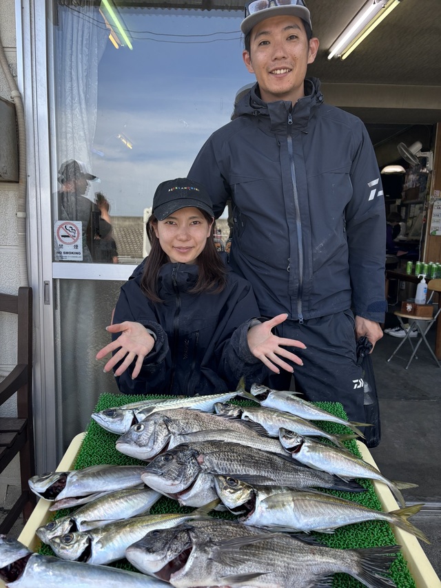 クロダイ・アジ(マアジ)