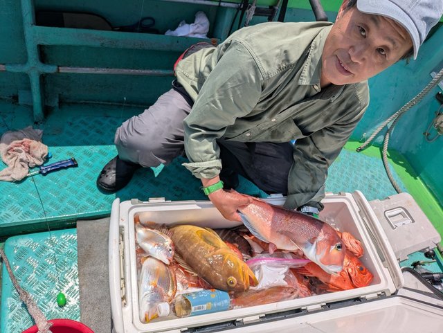 レンコダイ(キダイ)・アオハタ・アマダイ(アカアマダイ)・キントキ(チカメキントキ)