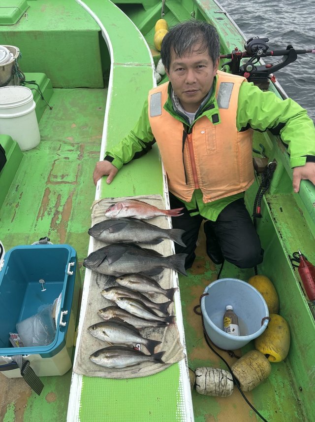 タイ(マダイ)・メジナ・イサキ