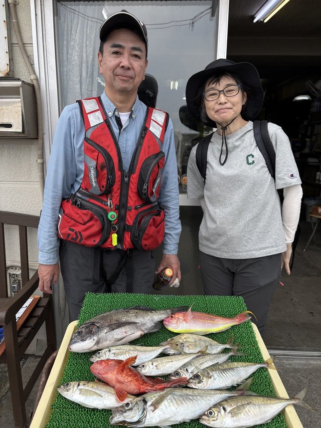 クロダイ・アジ(マアジ)