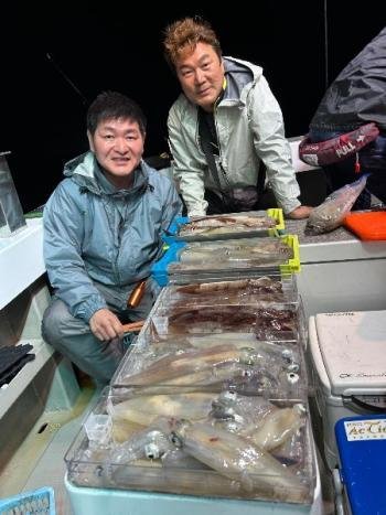 ヤリイカ・ムギイカ(スルメイカ)・マイカ(ケンサキイカ)