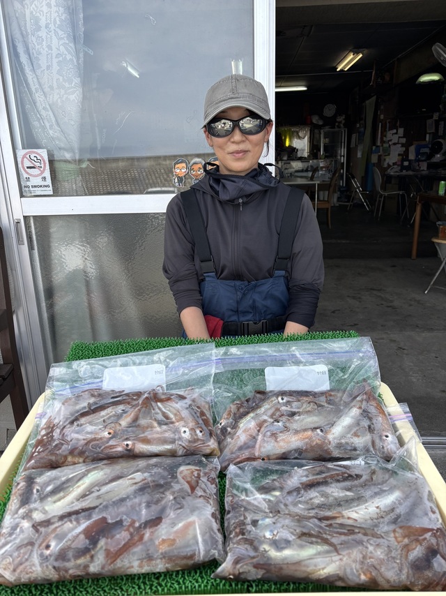 ムギイカ(スルメイカ)