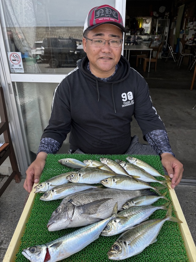 クロダイ・アジ(マアジ)
