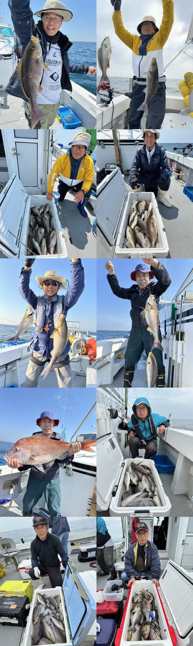 タイ(マダイ)・イサキ