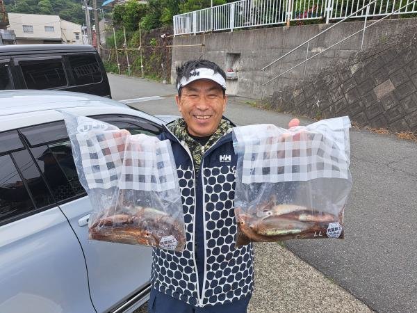 マルイカ(ケンサキイカ)・ムギイカ(スルメイカ)