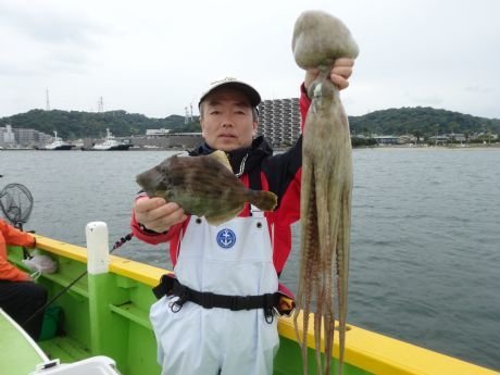 カワハギ・マダコ