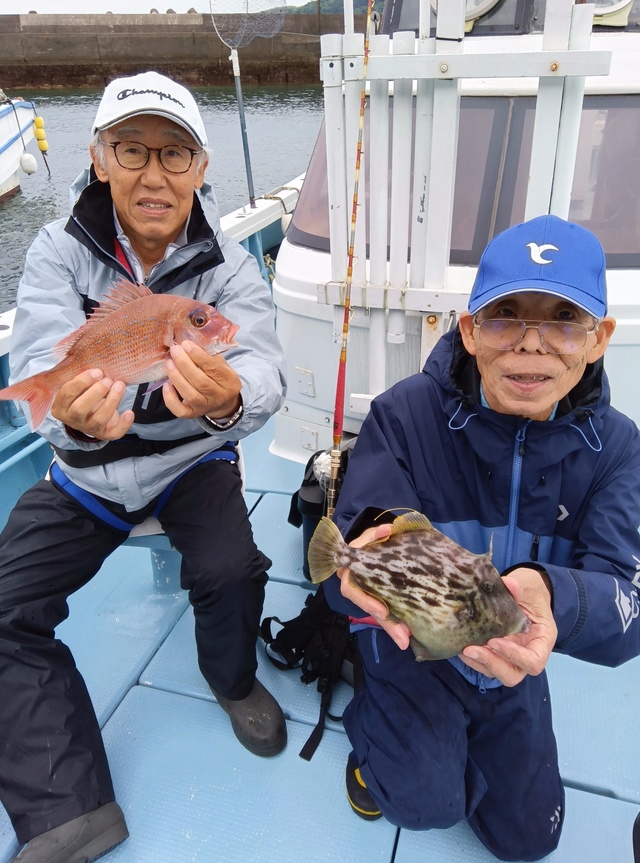 マダイ・カワハギ