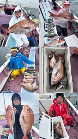 マダイ・クロダイ・メジナ・イサキ