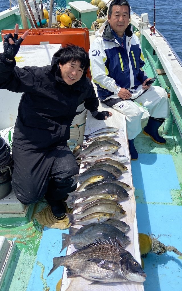 クロダイ・メジナ・イサキ